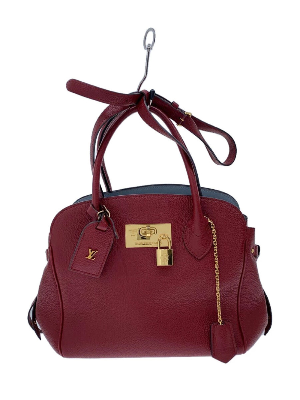 Louis Vuitton Handbag Mira Taurillon leather Rouge Carmine